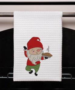 Baking Gnome Embroidery Design
