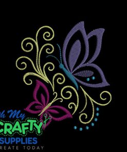 Whimsy Flight Embroidery Design