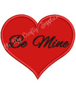 Heart Applique Embroidery Design