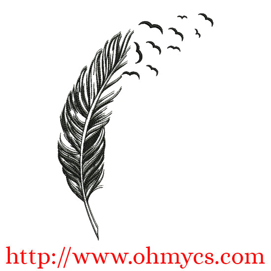 Birds of a Feather Embroidery Design