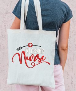 Blessed Nurse Embroidery Design