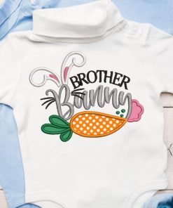 Brother Bunny Applique Design