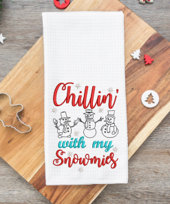 Chillin' Snowmies Embroidery Designs