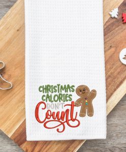 Christmas Calories 2.0 Embroidery Design