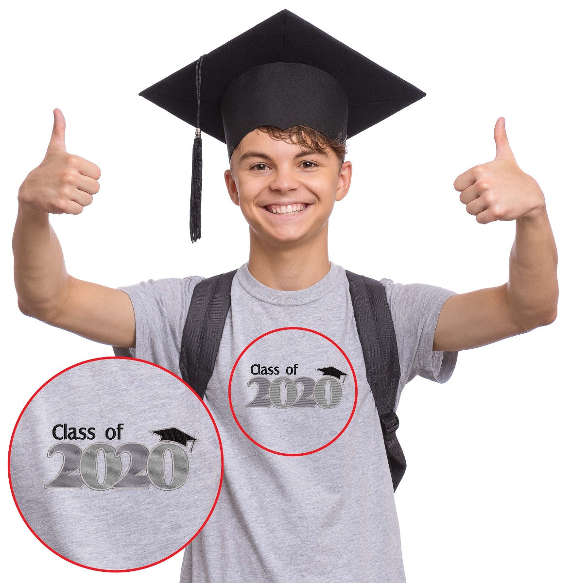 Class of 2020 Embroidery Design
