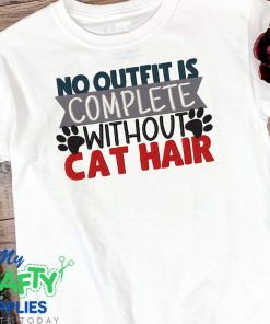 Outfit Complete Cat Hair Embroidery Design