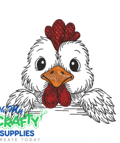 Coop Cutie Embroidery Design