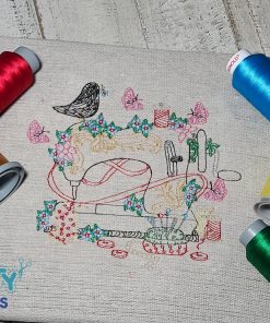 Henna Floral Sewing Machine Embroidery Design