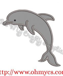 Dolphin Applique Design