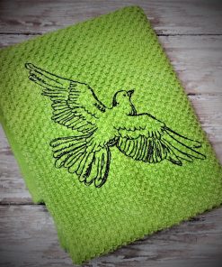 Sketch Dove Embroidery Design