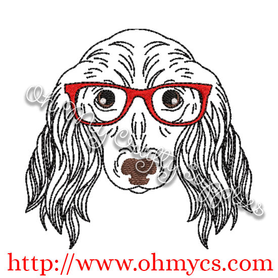 Drawing Boy Dach Embroidery Design