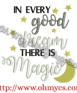 Dream Magic Embroidery Design