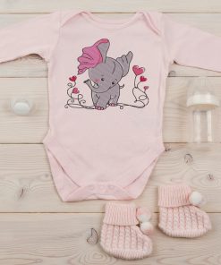 Dreamy Elephant Embroidery Design