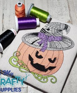 Henna Spooky Pumpkin 81521 Embroidery Design