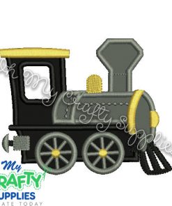 Express Train Applique Design