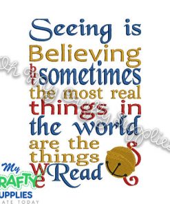 Express Train Story Book Embroidery Design