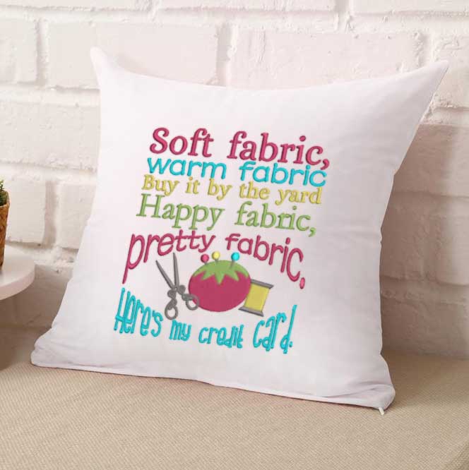 Fabric Jingle Embroidery Design