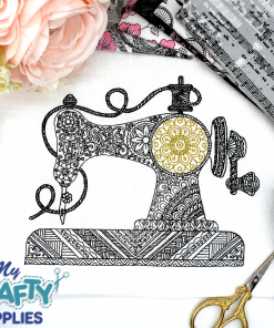 Henna Sewing Machine Embroidery Design