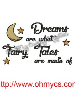 Fairy Tale Dreams Embroidery Design
