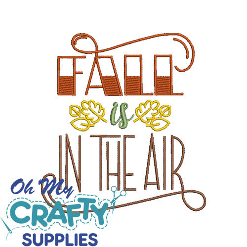 Fall Air 7922 Embroidery Design