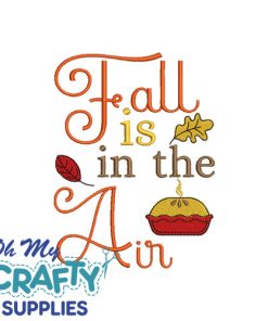 Fall is in the Air 83121 Embroidery Design