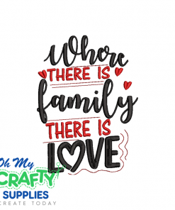 Family Love 42 Embroidery Design