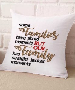 Crazy Family Photo Embroidery Design