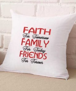 Faith Family Friends Embroidery Design