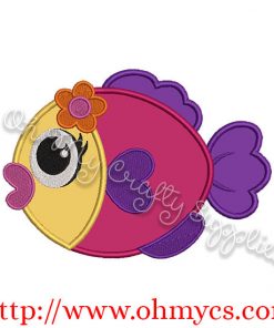 Fishy Applique Design