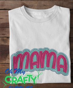 Mama 52 Applique Design