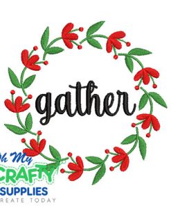Gather Circle 1023 Embroidery Design