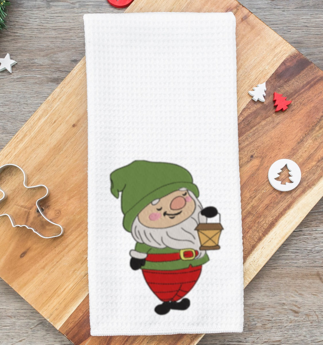 Gnome Lantern Embroidery Design