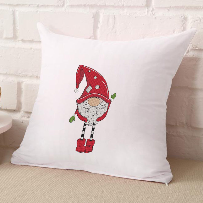Gnome Waving Embroidery Design