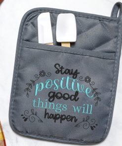 Good Things Happen Embroidery Design