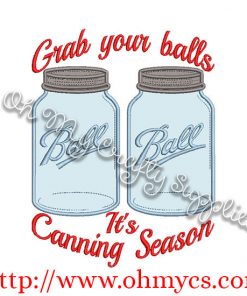 It's Canning Season Applique