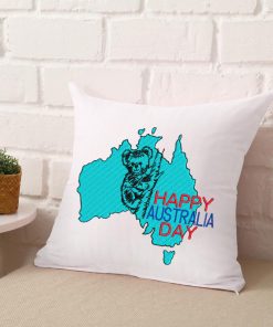 Happy Australia Day Embroidery Design