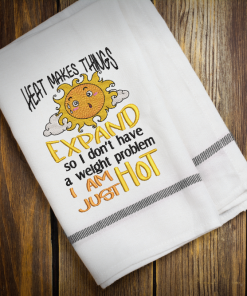 Heat Expansion Embroidery Design