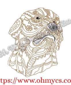 Henna Lab Embroidery Design
