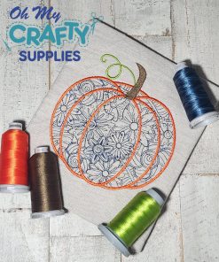 Henna Pumpkin 81521 Embroidery Design