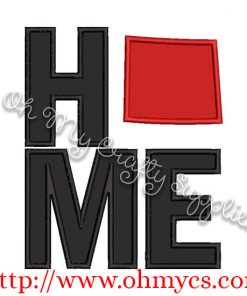 Home Colorado Applique Design