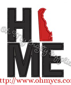Home Delaware Applique Design