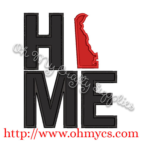 Home Delaware Applique Design
