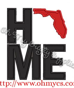Home Florida Applique Design