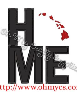 Home Hawaii Applique Design