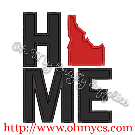Home Idaho Applique Design