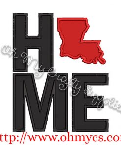 Home Louisiana Applique Design
