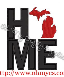 Home Michigan Applique Design