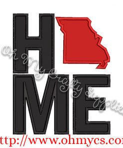 Home Missouri Applique Design