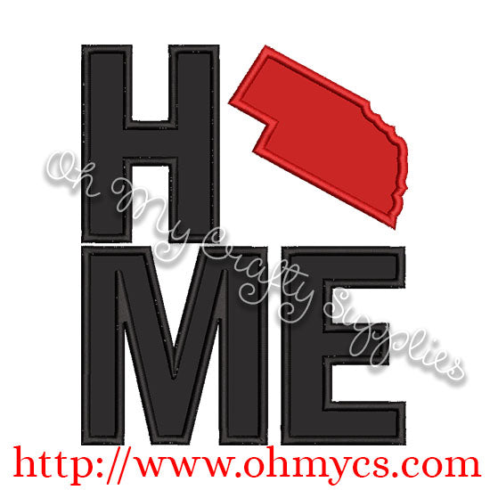 Home Nebraska Applique Design