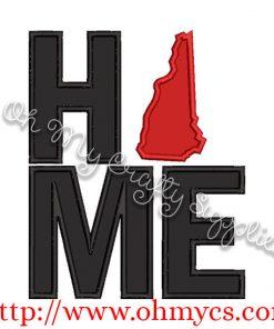 Home New Hampshire Applique Design